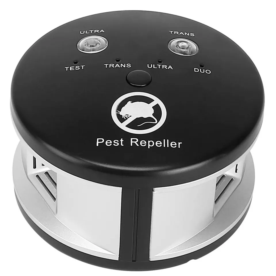 CIRCLE- Pest Repeller Mouse Blocker Rat Deterrent 4-In-1 Ultrasonic Rodent Repellent