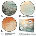 thumbnail image 3 of Designart "Striking Scenery Of Beach Sunset V" Coastal Sunset Floater Framed Wall Art Prints, 3 of 5
