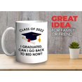 thumbnail image 2 of Graduation Coffee Mug 11oz White - Class of 2022 Graduated - Graduation School Student Sarcasm, 2 of 7