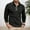 Black, variant on Bcfgryg Men's Classic Long Sleeve Shirt Comfortable Breathable Casual Wear For Daily Home Outdoor Activities Slim Fit Turn Down Collar Solid Color Men's Collared Shirts