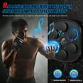 thumbnail image 5 of Upgraded Adult Smart Music Boxing Machine, Boxing Music Fitness Machine with Smart Display and Boxing Gloves, Smart Boxing Machine Wall-Mounted Music for Home and Gym (Black), 5 of 7
