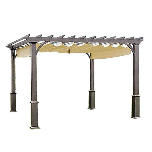 Garden Winds Replacement Canopy Top for Living Home Pergola - Riplock 500