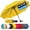 Yellow, variant on Compact Windproof Travel Umbrella – Auto Open & Close Folding Umbrella with 8-Rib Frame
