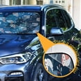 thumbnail image 3 of ALAZA Many Owls on Branch Windshield Sun Shade Car Foldable Sun Visor Block UV Rays Protector 57"x31.5", 3 of 8