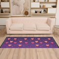 thumbnail image 2 of Yayeee Runner Rug for Bedroom 2'x6' Machine Washable Hallway Non Slip Mat, Love in The Clouds, 2 of 8