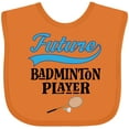 thumbnail image 3 of Inktastic Future Badminton Player Sports Boys or Girls Baby Bib, 3 of 4
