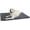 Dark Gray, variant on Made4pets Washable Dog Bed for Size Dogs, Reversible Foam Floor Dog Mat, 35*23, Gray