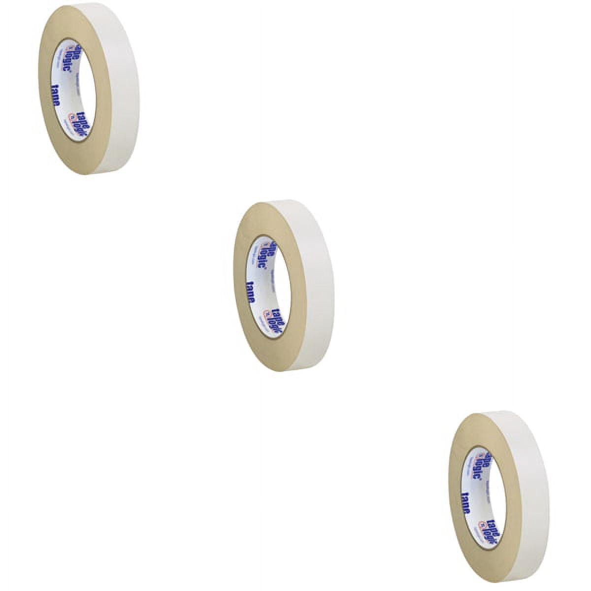 Tape Logic Double Sided Masking Tape 1" X 36 Yard Roll (3 Pack)