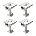 thumbnail image 1 of Support de Module Solaire Pince Moyenne 30-35Mm Kit Support de Panneau Solaire Montage 4 Pcs Pince Moyenne, 1 of 6
