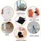 thumbnail image 5 of Double Sided Tape 1 inch X 16 Feet Self-Adhesive Heavy Duty Strips Backed Fastener Powerful Strips with Adhesive for Home School Crafts, 5 of 8