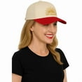 thumbnail image 2 of Stay Golden Embroidered Trucker Hat, Retro Style Sun Graphic Baseball Cap for Women and Men, Adjustable Snapback for Outdoor Adventures and Casual Outfits, 2 of 5