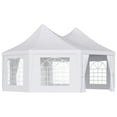 thumbnail image 3 of Outsunny 22' x 16' Party Tent Canopy with 2 Doors, 6 Cathedral Windows, 3 of 10