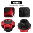 thumbnail image 4 of Rojo Aluminio Aleación Gas Motor Aceite Relleno Tapa Cubierta para Coche, 4 of 6
