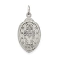 thumbnail image 3 of Sterling Silver Antiqued Miraculous Medal, 3 of 3