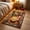 E, variant on Christmas 3D Rug, Christmas Optical Illusion Area Mat, 19.68"x31.5" Optical Illusion Floor Mat with Depth Pattern for Porch Entryway Living Room, E