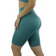 thumbnail image 1 of Short Deportivo Largo Lycra Mujer, Gym, Running, Fitness, 1 of 6