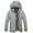 Grey, variant on Daznico Jackets for Men,Lightweight Winter Jacket Warm Quilted Padded Coat for Cold Weather Windproof Outdoor Insulated with Hood,Mens Winter Coats,Size:3XL