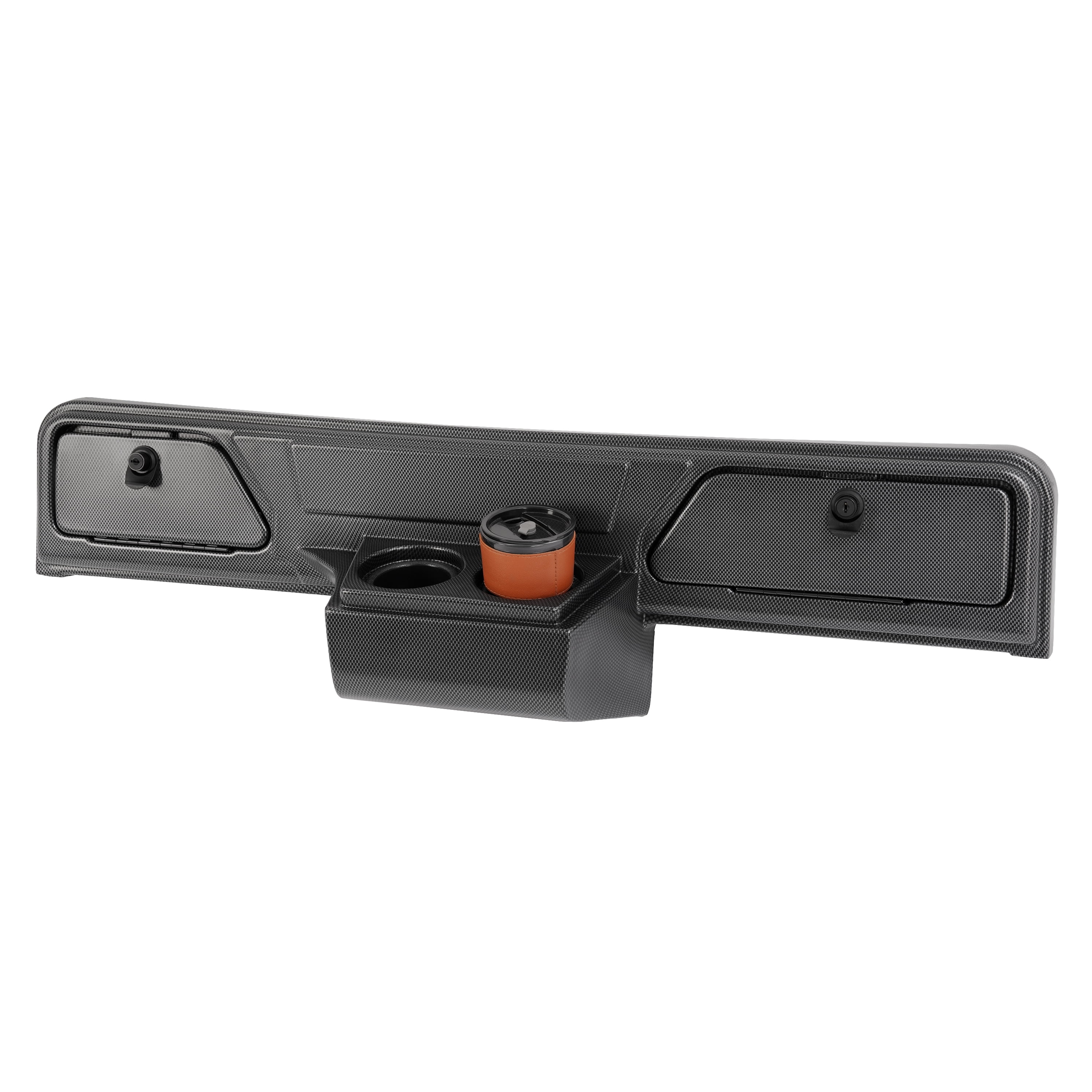 KOJEM Dashboard Cover Compatible with 1986-1994 EZGO Marathon Golf Cart Dash Cover Plastic ABS W/Lockable Doors
