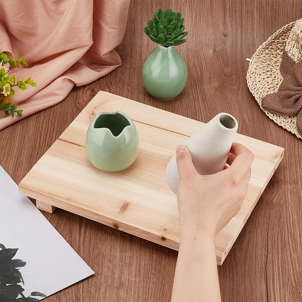9.45x11.8 Inch Clay Board Wooden Mat Mud Board Clay Drying Board Ceramic Clay Pottery Sculpture Tool for Making Sculpting Modelling Clay Craft DIY
