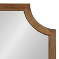 thumbnail image 4 of Kate and Laurel Hogan Farmhouse Wall Mirror, 18 x 24, Rustic Brown, Decorative Traditional Wall Decor, 4 of 8