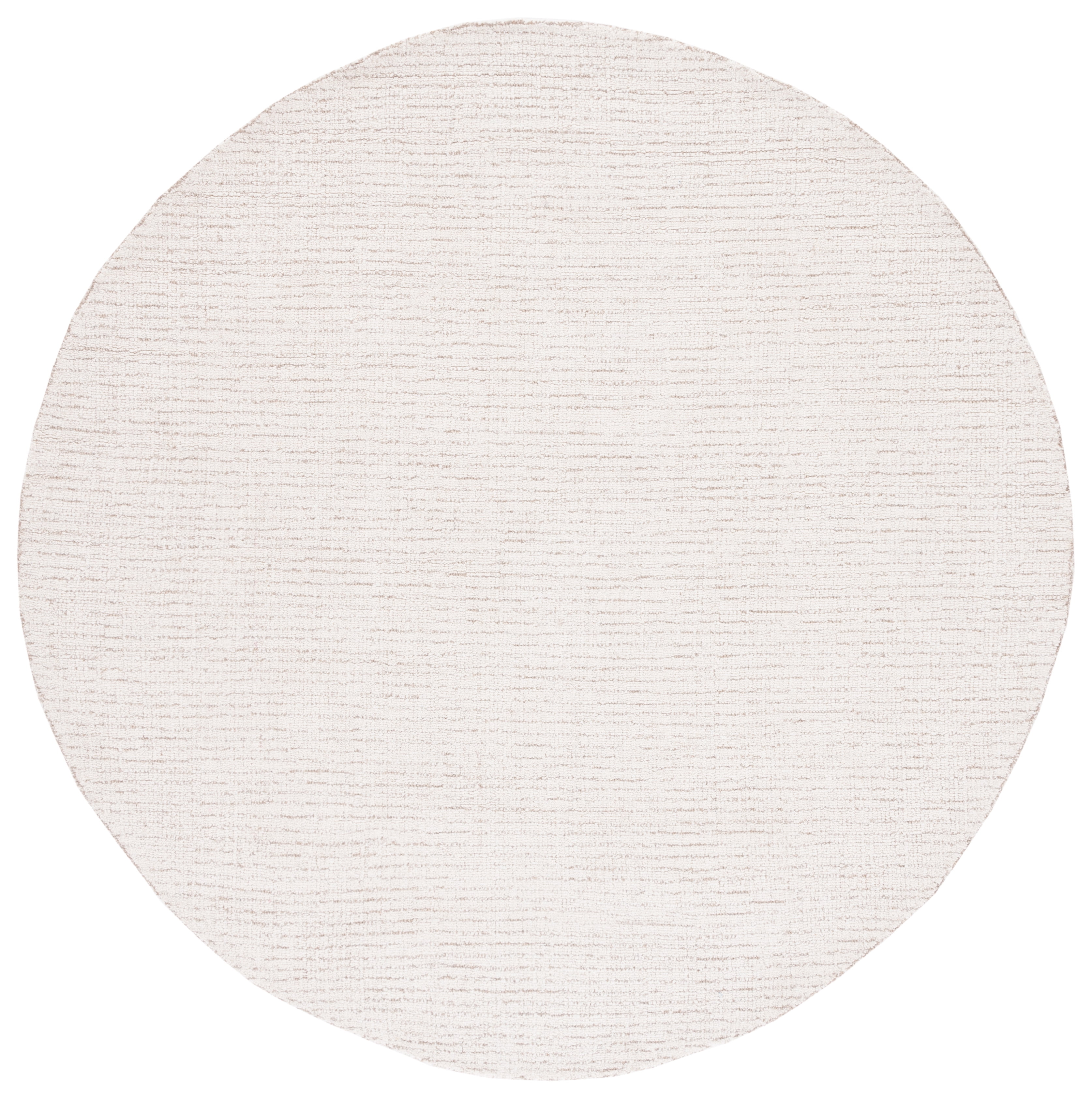 Safavieh Abstract Delia Distressed Wool Area Rug, Ivory/Beige, 12' x 12' Round