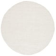thumbnail image 2 of Safavieh Abstract Delia Distressed Wool Area Rug, Ivory/Beige, 11' x 11' Round, 2 of 11