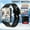 Black -silicone strap-, variant on 1.83" Full Touch Screen Smart Watch with Activity Tracker, GPS Navigation, Remote Camera/Music Control, Wireless Call/Msg Alerts, USB Rechargeable, Compatible with Android/iPhone