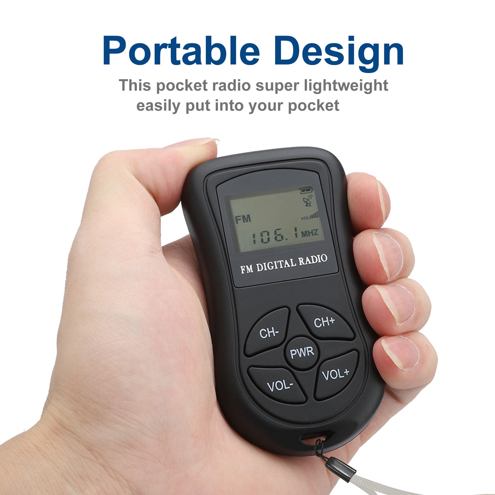 radio with earbuds