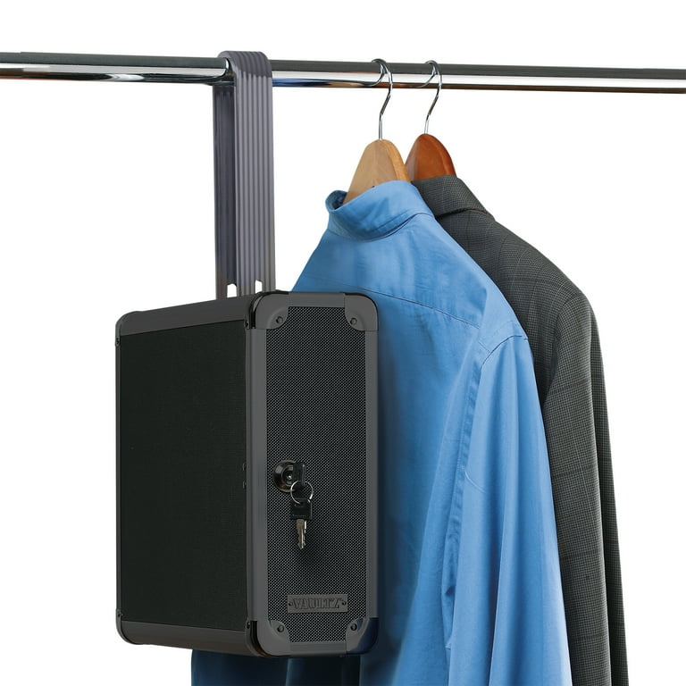 Vaultz Locking Closet Safe with Key Lock - Black - Walmart.com