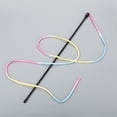 thumbnail image 3 of Kitten Cat Pet Toy Chaser Stick Rainbow Color Interactive Play Fun Toys, 3 of 6