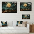thumbnail image 4 of Designart "Cosmic Prognosis This Galaxy's Insight" Astrology Print on Natural Pine Wood, 4 of 5