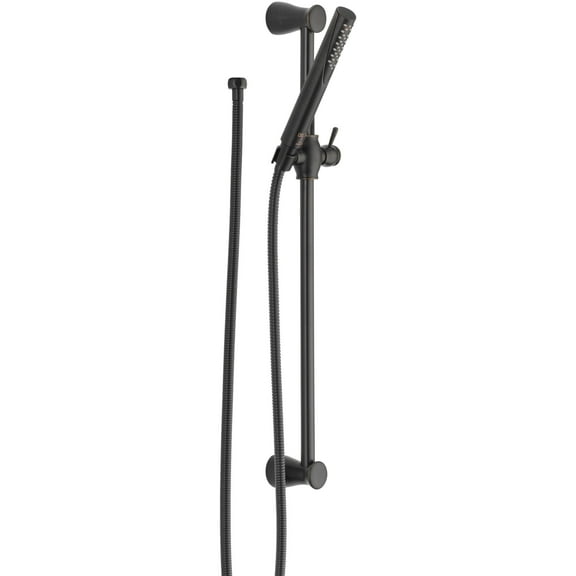 Delta Grail Premium Single-Setting Slide Bar Hand Shower, Venetian Bronze