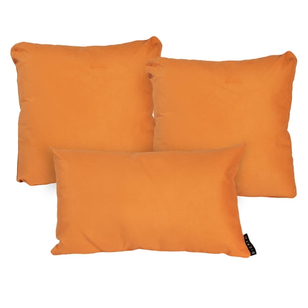 Set de 3 Cojínes Decorativos (2 Cuadrados Grandes + 1 Rectangular) DICASA Sora Delta Zita