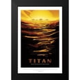 thumbnail image 2 of JPL 13x18 Black Modern Framed Museum Art Print Titled - Ride The Tides, 2 of 5