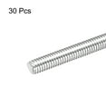 thumbnail image 3 of 30Pack Fully Threaded Rod M6 x 55mm 1mm Thread Pitch 304 Stainless Steel Right Hand Threaded Rods Bar Studs, 3 of 6