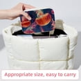 thumbnail image 6 of Jellyfish Velvet Portable Necklace Organizer Box with Removable Compartment – Decorative Gift and Necklace Holder, 6 of 7
