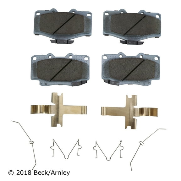 BeckArnley 085-6391 Premium Asm Pads W / Hardware