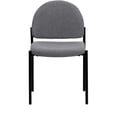 thumbnail image 6 of Scranton & Co Stacking Side Stacking Chair in Black and Gray, 6 of 6