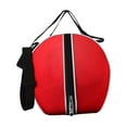 thumbnail image 3 of Esquirla Sac de Basketball Rangement d'Équipement de Sport Support de Sac pour Ballon Simple Sac à Dos Pratique Sac de Ballon de Soccer pour Exercice de Soccer Rouge, 3 of 8