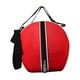 thumbnail image 3 of Mochila de baloncesto redondo mochila mochila mochila mochilas organizador organizador de fútbol bolso de balón almacenamiento de equipos deportivos Rojo, 3 of 8