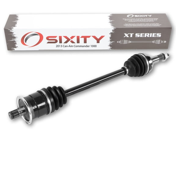 Sixity XT Rear Left Axle compatible with Can-Am Commander 1000 2013 - LTD 4X4