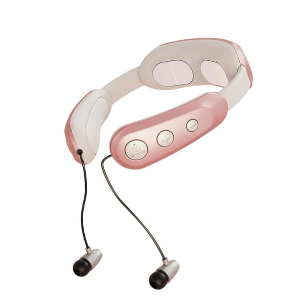 Máquina de masaje de cuello Dispositivo de masaje eléctrico Equipo multifunción ligero Rosa