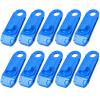 10x Tienda de campaña al aire libre Toldo Toldo Abrazadera Lona Clips de presión de nylon (Azul) FLhrweasw Nuevo