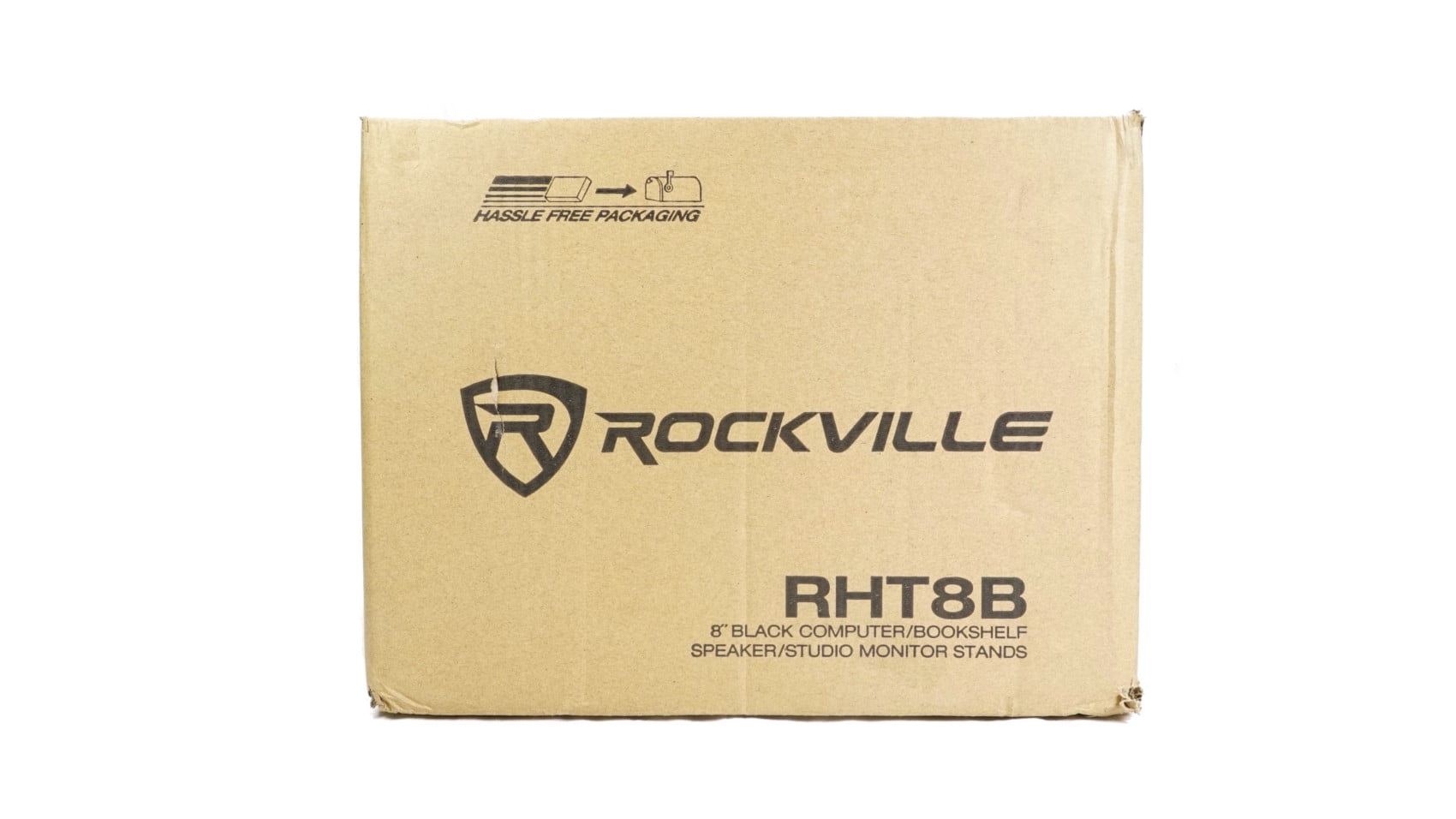 Rockville BluTube LED Bluetooth Tube Amplifier+Bookshelf Speakers+Stands+10" Sub