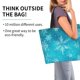 thumbnail image 2 of Fotbe Christmas Snow Bolsa Tote Estética de Lona con Estampado para Mujer - Bolsa Reutilizable de Hombro Casual para Vacaciones, Compras, Trabajo y Gimnasio, 2 of 8