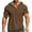 Coffee, variant on Short Sleeve Hoodies for Men Big And Tall Muscle Tshirts for Fitness Workout Athletic Stretchy Drawstring Summer Tees Army Green M