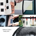 thumbnail image 4 of Cinta de velcro autoadhesiva extrafuerte de doble cara de 8 m Cinta de velcro autoadhesiva de 20 mm de ancho Negro Costura Escuela Oficina Hogar Adepaton LN-2227, 4 of 5
