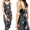 thumbnail image 1 of SAYOO Vestido casual sin mangas para mujer, falda larga sin mangas con cuello en V profundo SAYOO Moda, 1 of 8