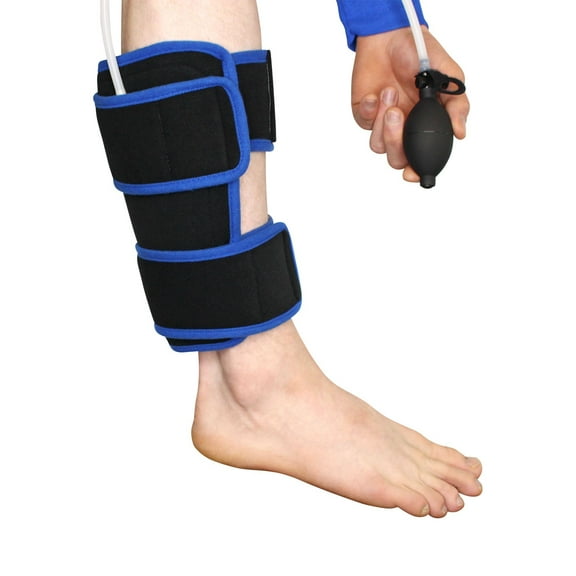 Brace Direct Cryotherapy Air Pump Calf Wrap with Adjustable Compression Shin Splints and Injury