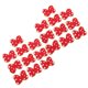 thumbnail image 5 of Parche de lazos para planchar, 20 piezas, parches de lazos rojos, parches de lazos coloridos, parche DIY Ultra sensible Jadeshay  A, 5 of 8